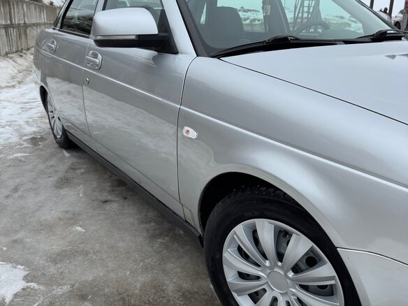 2012 Lada (ВАЗ) Priora I, серебристый, 410000 рублей - вид 3
