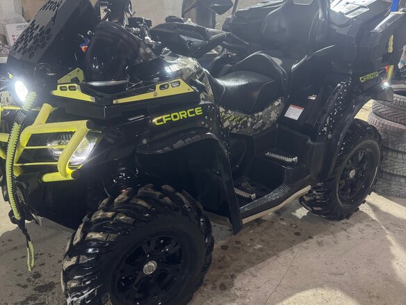 2018 CFMoto CFORCE 800 HO EPS, чёрный, 950000 рублей - вид 2