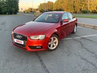 2013 Audi A4 IV (B8) Рестайлинг, красный, 1270000 рублей, вид 1