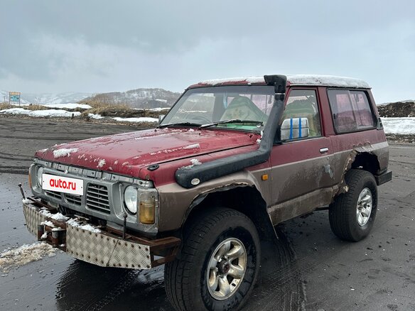 1992 Nissan Safari IV (Y60), красный, 450000 рублей