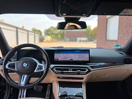 2022 BMW 3 серии 318d VII (G2x) Рестайлинг, чёрный, 4100000 рублей, вид 4