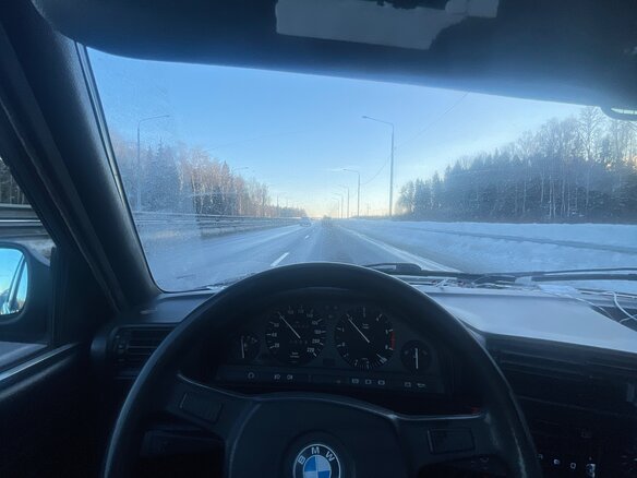 1986 BMW 3 серии 324d II (E30), серый - вид 13
