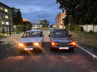 2002 Lada (ВАЗ) 2107, синий, 180000 рублей, вид 2