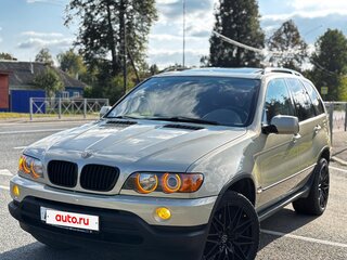 2003 BMW X5 3.0i I (E53), бежевый, 1250000 рублей, вид 1