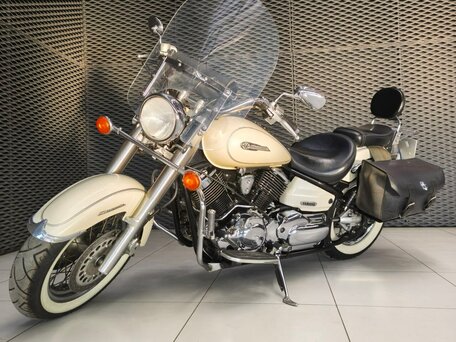 2003 Yamaha XVS1100, белый, 650000 рублей, вид 2