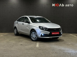 2021 Lada (ВАЗ) Vesta I, серебристый, 920000 рублей, вид 3