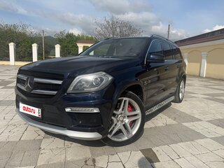 2015 Mercedes-Benz GL-Класс AMG 63 AMG, синий, 2700000 рублей, вид 1