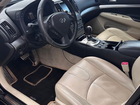 2011 Infiniti G G25 IV, чёрный - вид 7