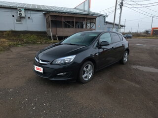 2014 Opel Astra J Рестайлинг, чёрный, 750000 рублей, вид 1