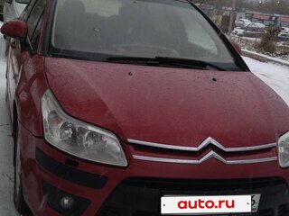 2009 Citroen C4 I Рестайлинг, красный, 330000 рублей, вид 2