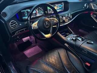 2017 Mercedes-Benz Maybach S-Класс 560 I (X222) Рестайлинг, чёрный, 5100000 рублей, вид 5