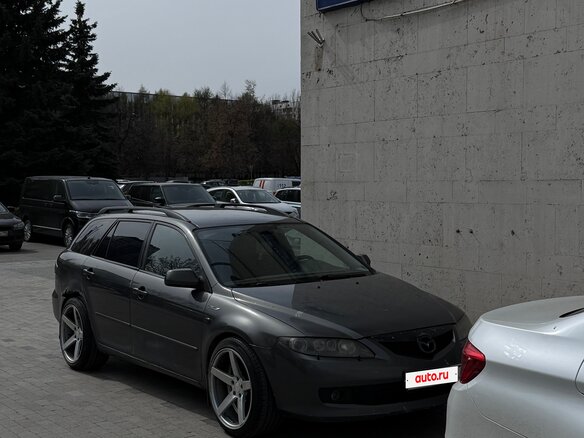2005 Mazda 6 I (GG) Рестайлинг, серый, 410000 рублей - вид 1