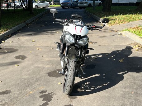 2019 Triumph Speed Triple, белый, 980000 рублей, вид 5