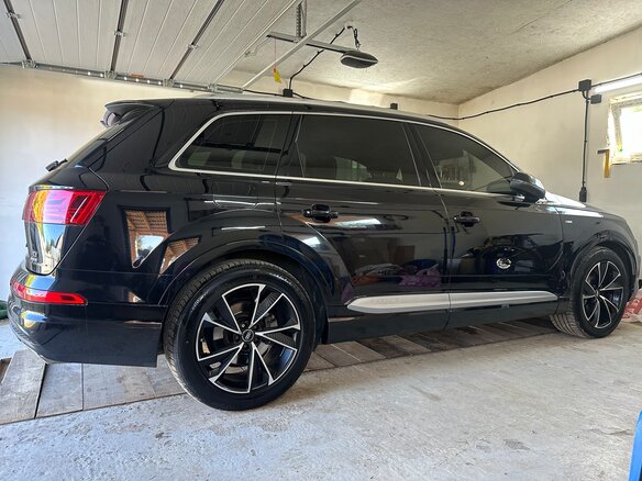 2015 Audi Q7 II (4M), чёрный, 3600000 рублей - вид 28