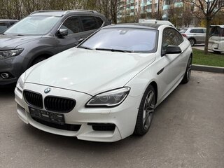 2016 BMW 6 серии 640d xDrive III (F06/F13/F12) Рестайлинг, белый, 3450000 рублей, вид 1