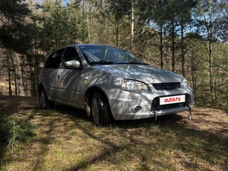 2008 Lada (ВАЗ) Kalina I, серый, 240000 рублей, вид 1
