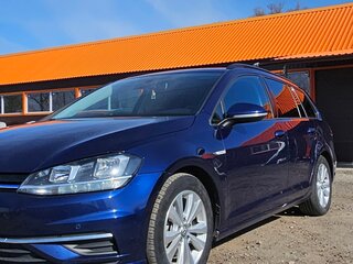 2019 Volkswagen Golf VII Рестайлинг, синий, 1650000 рублей, вид 3