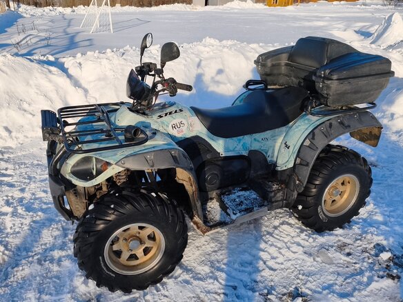 2014 Stels ATV-500, голубой, 375000 рублей - вид 2