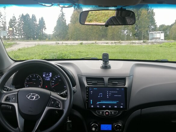 2015 Hyundai Solaris I Рестайлинг, бежевый, 920000 рублей - вид 15