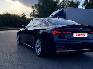 2021 Audi A5 Sportback 40 TFSI II (F5) Рестайлинг, синий, 3450000 рублей, вид 5