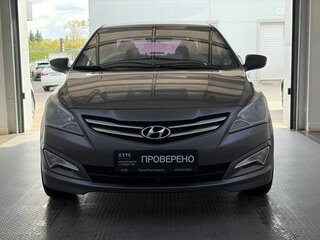 2016 Hyundai Solaris I Рестайлинг, серый, 750000 рублей, вид 2