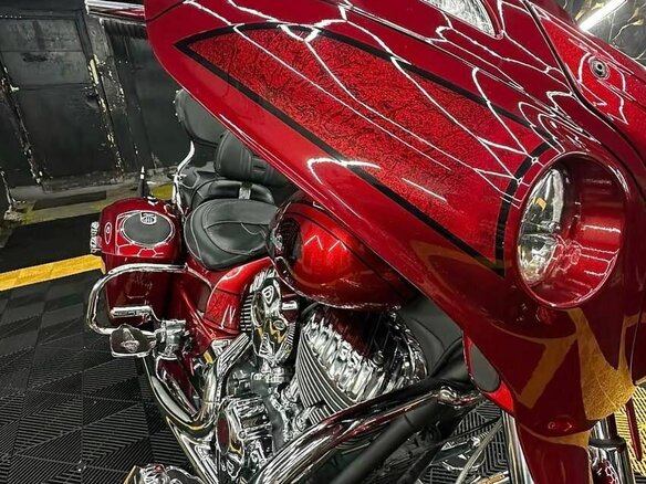 2017 Indian Chieftain, пурпурный, 1548872 рублей - вид 1