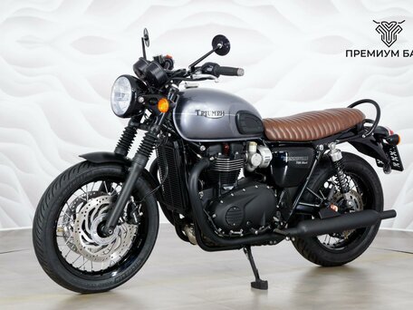 2023 Triumph Bonneville T120, серый, 1227000 рублей, вид 3