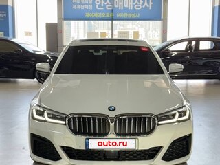2021 BMW 5 серии 520i VII (G30/G31/G38) Рестайлинг, белый, 3200000 рублей, вид 2