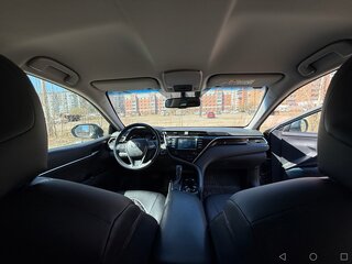 2018 Toyota Camry VIII (XV70), синий, 2800000 рублей, вид 4