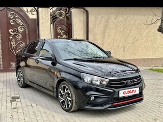 2021 Lada (ВАЗ) Vesta Sport I, чёрный, 1335000 рублей, вид 1