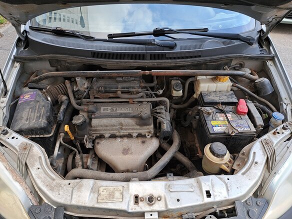 2008 Chevrolet Aveo I Рестайлинг, серебристый, 165000 рублей - вид 18