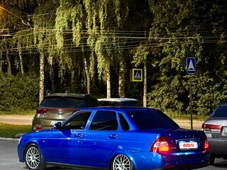 2017 Lada (ВАЗ) Priora I Рестайлинг, синий, 710000 рублей, вид 3