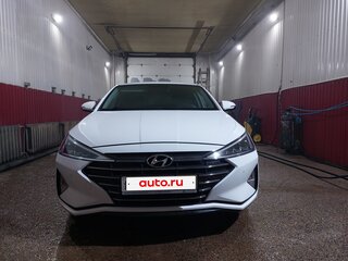 2019 Hyundai Elantra VI (AD) Рестайлинг, белый, 1850000 рублей, вид 2