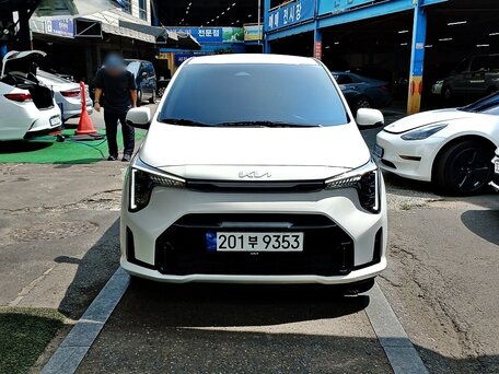 2023 Kia Morning III Рестайлинг 1, белый, 1210000 рублей, вид 2