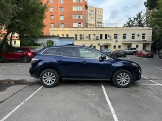 2011 Mazda CX-7 I Рестайлинг, синий, 1200000 рублей, вид 2