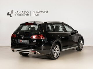 2016 Volkswagen Golf Alltrack VII, чёрный, 1955000 рублей, вид 3