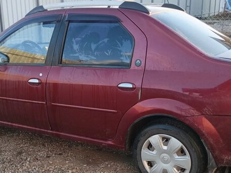 2011 Renault Logan I Рестайлинг, красный, 275000 рублей, вид 3