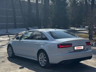 2015 Audi A6 IV (C7) Рестайлинг, белый, 2890000 рублей, вид 5