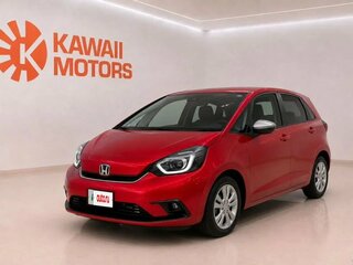 2021 Honda Fit IV, красный, 690000 рублей, вид 1