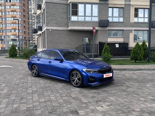 2019 BMW 3 серии 320d VII (G2x), синий, 3700000 рублей, вид 1