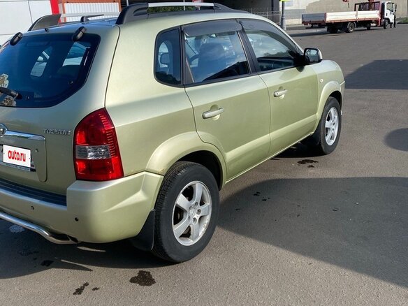 2005 Hyundai Tucson I, золотистый, 650000 рублей - вид 4