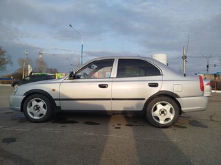 2006 Hyundai Accent ТагАЗ II, серебристый, 250000 рублей, вид 1