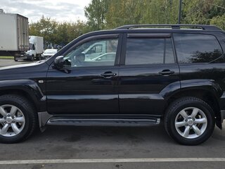 2008 Toyota Land Cruiser Prado 5-speed 120 Series Рестайлинг, чёрный, 1950000 рублей, вид 3