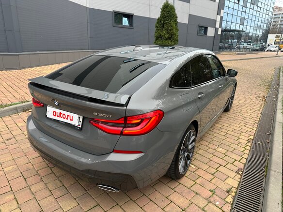 2020 BMW 6 серии Gran Turismo 630d xDrive IV (G32) Рестайлинг, серый, 7100000 рублей - вид 6