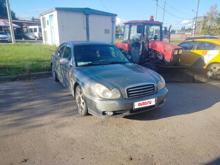 2006 Hyundai Sonata ТагАЗ IV (EF) Рестайлинг, серый, 150000 рублей, вид 3