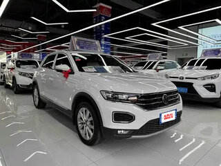 2023 Volkswagen T-Roc I (China Market) Рестайлинг, белый, 1255600 рублей, вид 2