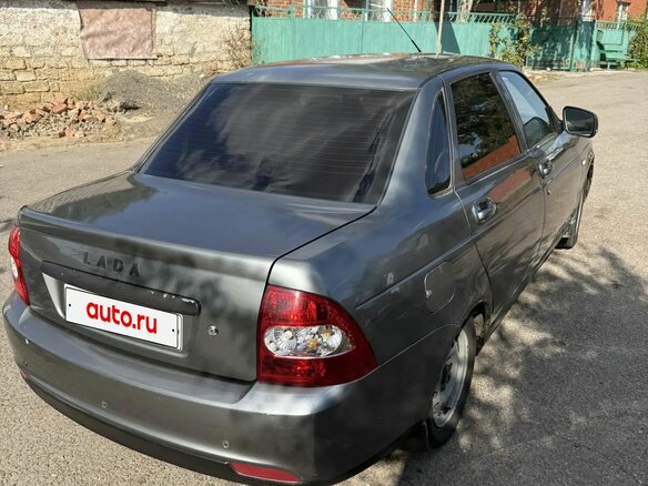 2010 Lada (ВАЗ) Priora I, серый, 260000 рублей - вид 4
