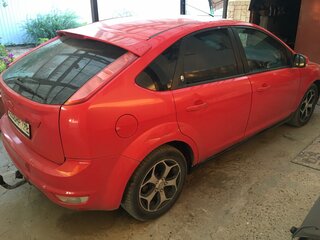 2008 Ford Focus II Рестайлинг, красный, 395000 рублей, вид 5