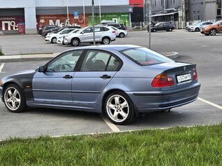 2000 BMW 3 серии 318i IV (E46), голубой, 450000 рублей, вид 5