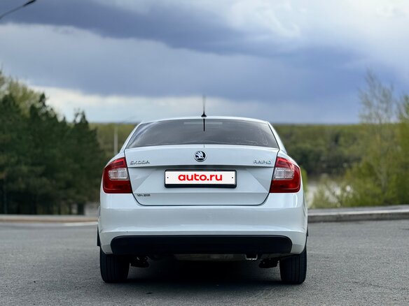 2016 Skoda Rapid I, белый, 900000 рублей - вид 6